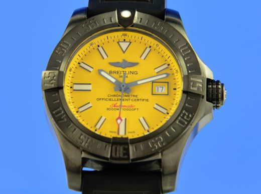 Breitling Avenger II Seawolf Blacksteel