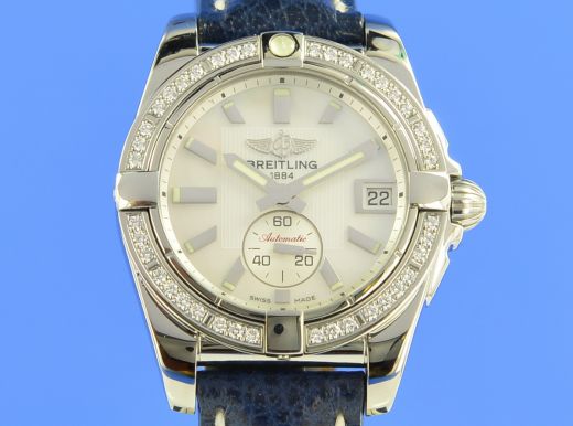 Breitling Galactica 36 Automatik MOP Brillanten A37330