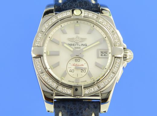 Breitling Galactica 36 Automatik MOP Brillanten A37330