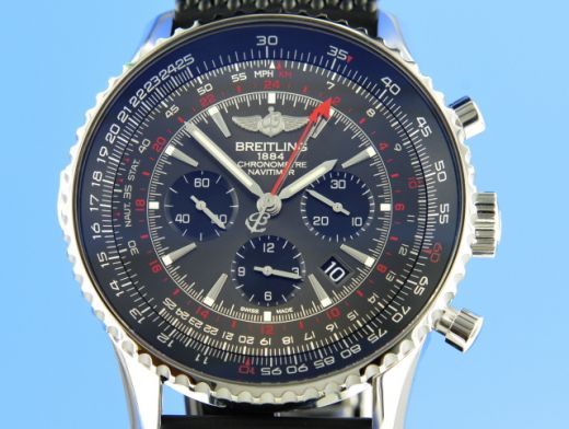 Breitling Navitimer GMT Stratos Grey Limited Edition
