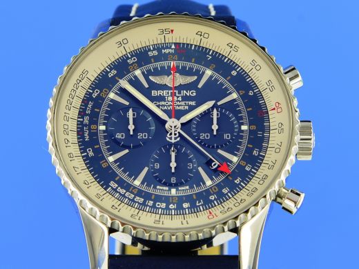 Breitling Navitmer GMT Aurora Blue Limited Edition