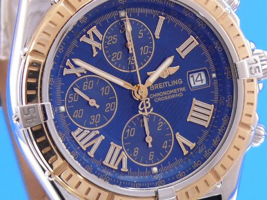 Breitling Windrider Crosswind Stahl/Gold