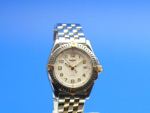 Breitling Wings Damen Stahl/Gold
