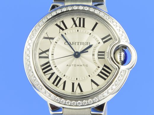 Cartier Ballon Bleu Automatik 33 mm 3489