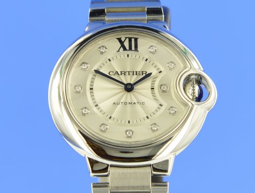 Cartier Ballon Bleu Automatik Diamonds 33 mm