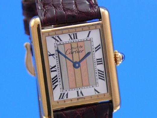 Cartier clearance tank tricolor