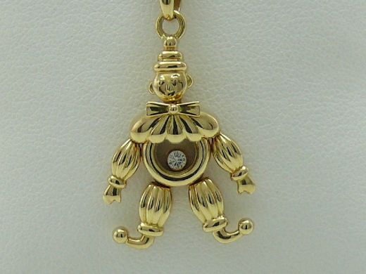 Chopard Anhnger Harlekin Happy Diamond +Kette (750)GG 1 Brillan