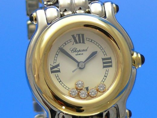 Chopard Happy Sport 26 mm Stahl/Gold