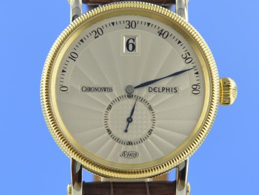 Chronoswiss Delphis Stahl/Gold