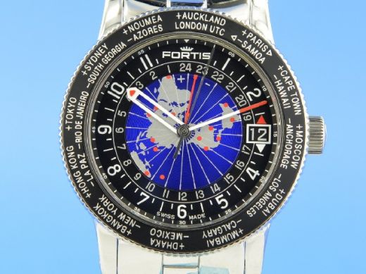 Fortis B-47 World Timer GMT Limited Edition