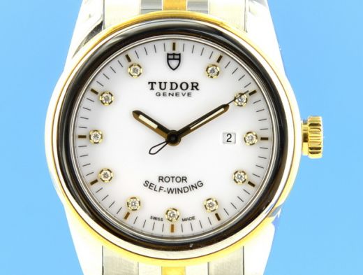 Tudor Glamour Damen Diamond