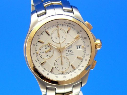 Tag heuer link automatic chronograph discount