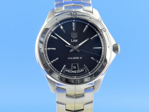 Tag heuer link calibre 5 blue hotsell