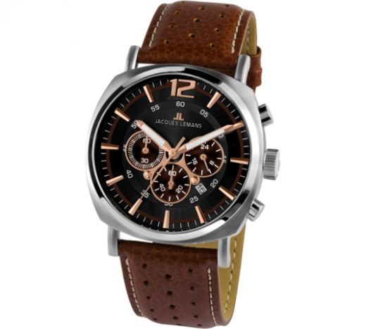 JACQUES LEMANS LUGANO Chronograph Herren