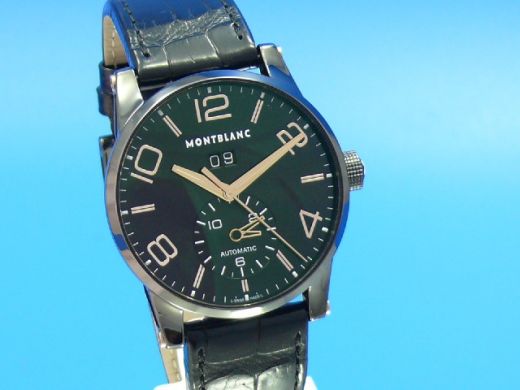Montblanc Timewalker GMT PVD (Black steel)
