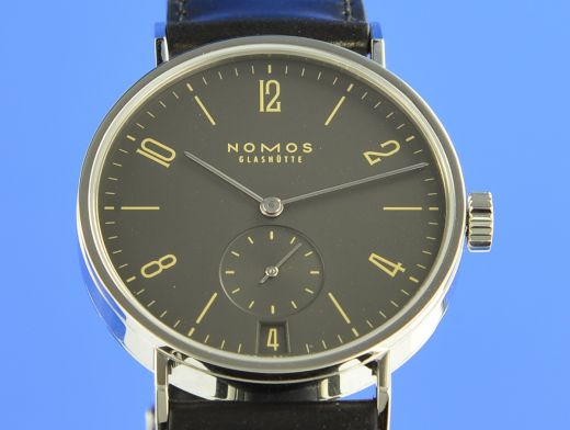 Nomos Tangomat Ruthenium Datum 603