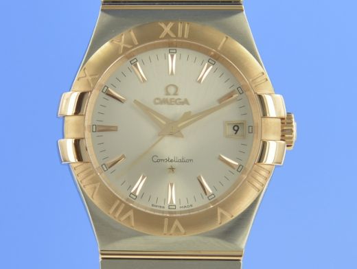 Omega Constellation 35 mm Quarz Stahl/Rotgold