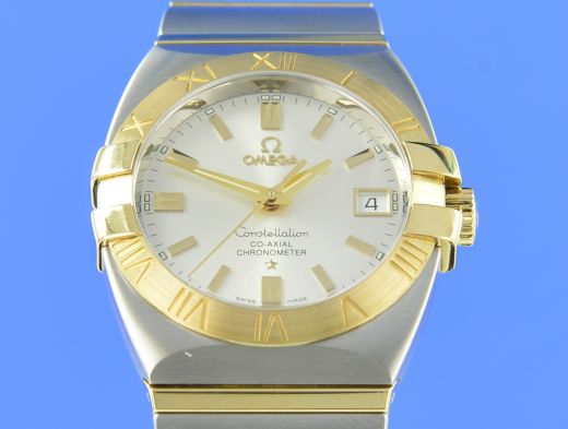Omega Constellation Automatik Stahl/Gold Co-Axial