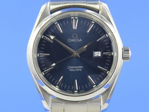 Omega Seamaster Aqua Terra 150M Blue Dial Quarz