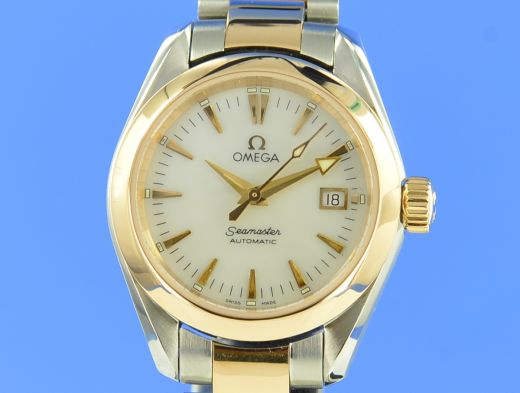 Omega Seamaster Aqua-Terra Lady Stahl/Ros�gold