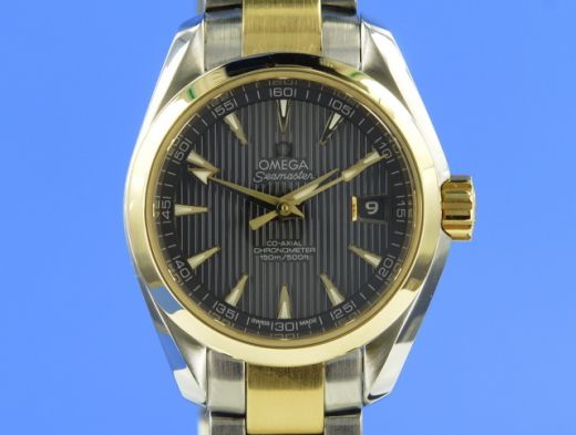 Omega Seamaster Aqua Terra Lady Co-Axial Automatik Stahl/Gold