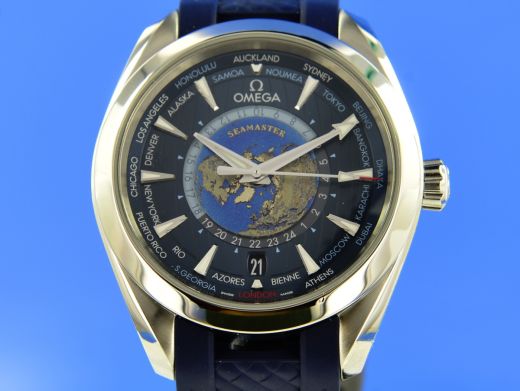 Omega Seamaster Aqua Terra Worldtimer 150m Master Chronometer Gmt