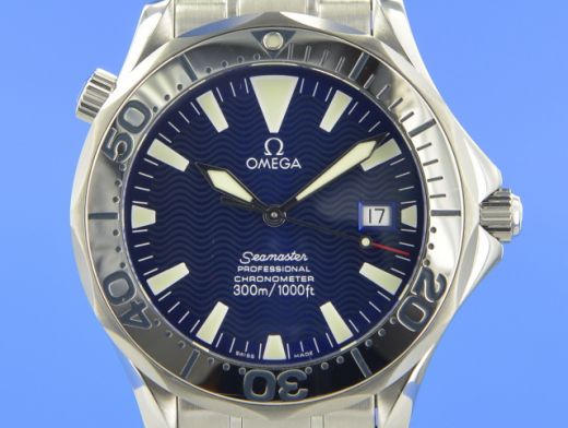Omega Seamaster Diver 300M Blue Dial Automatik