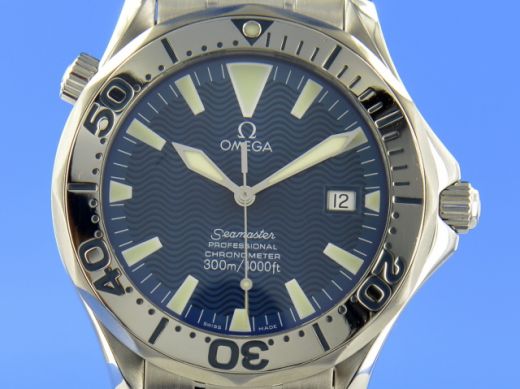 Omega Seamaster Diver 300M Blue Dial