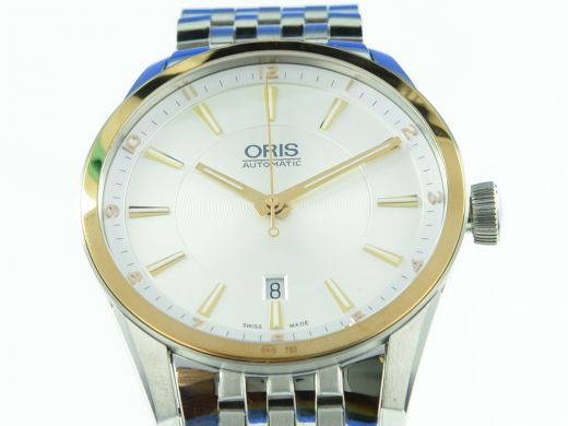 Oris Artix Date 7642 Edelstahl/ 750K Rosègold 0173376426331