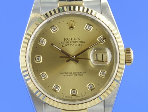 Rolex Datejust 36 mm Stahl/Gold