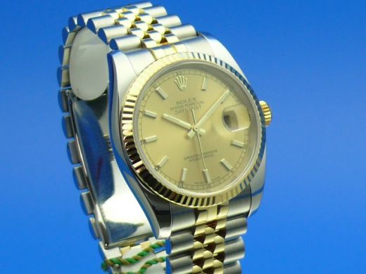 Rolex Datejust Herren Stahl/Gold
