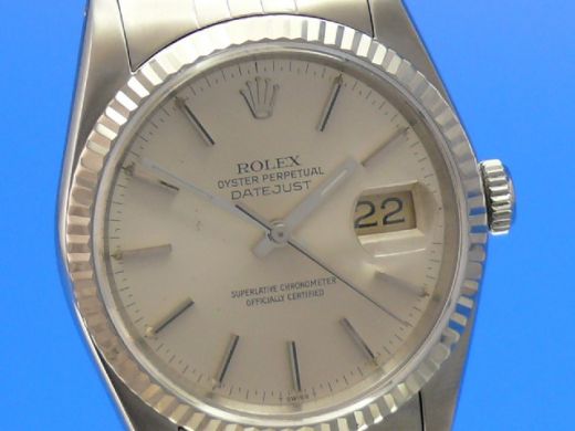 Rolex Datejust Herren Wei�goldl�nette