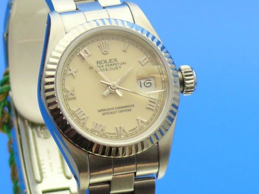 Rolex Lady-Datejust Stahl/Wei�gold L�nette