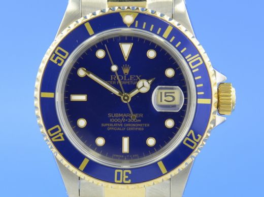 Rolex Submariner Date Stahl/Gold 16613