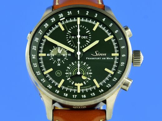 Sinn Jagduhr 3006 Chronograph mit Mondlichtanzeige