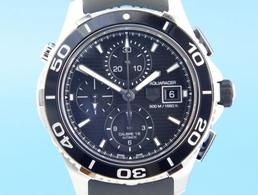 Tag heuer aquaracer 500m calibre 16 automatic chronograph outlet