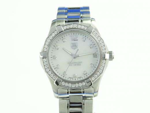 TAG Heuer Aquaracer Damenuhr WAF1313 Diamanten WAF1313.BA0819