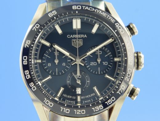 TAG Heuer Carrera Calibro Heuer 02 44mm Chrono Blue