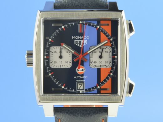 TAG Heuer Monaco Calibre 11 Chronograph Gulf Special Edition CAW211R.FC6401