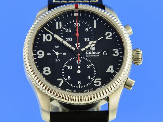 Tutima Glash�tte Grand Flieger Classic Chronograph 6402-01
