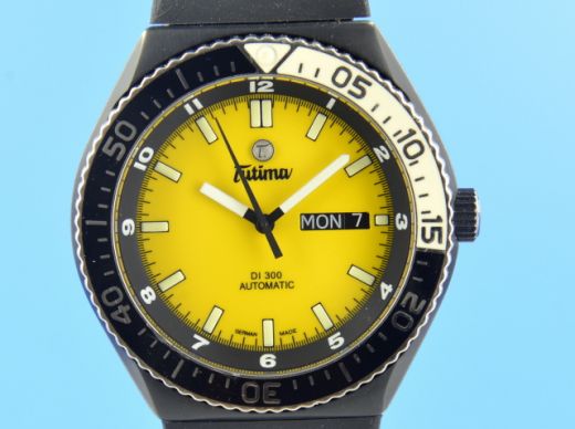 Tutima Military DI 300 Yellow Dial