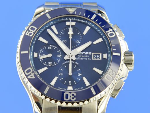 Wempe Glashütte I/SA Zeitmeister Sport Taucher Chronograph WM650020