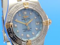 Breitling Starliner Galactic 30 Lady Stahl/Gold Brillant