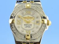 Breitling Starliner Lady Stahl/Gold Diamant