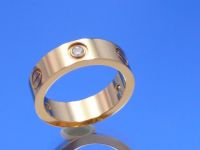 Cartier Love Ring 3 Diamanten 750 K Gold gr.54