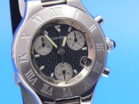 Cartier Must 21 Chrono Stahl Kautschuk 38mm