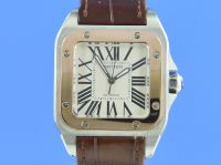 Cartier Santos 100 Stahl/Gold Automatik