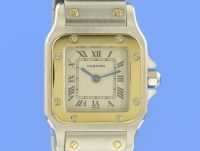 Cartier Santos Galbee Gelbgold & Edelstahl
