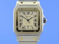 Cartier Santos Medium Stahl/Gold