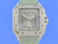 Cartier Santos de Cartier Aftermarket Diamond WSSA0018